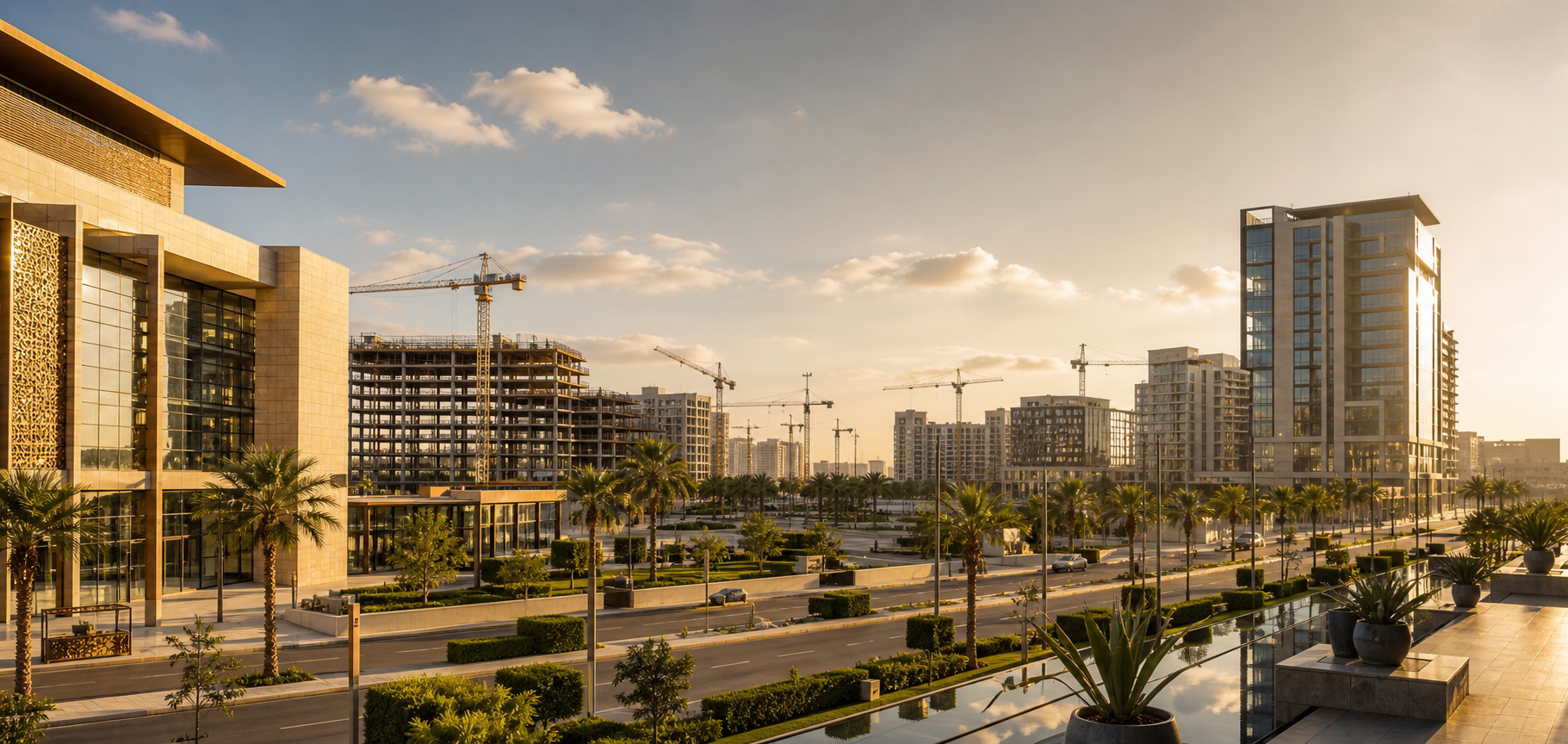 Infrastructures modernes et construction